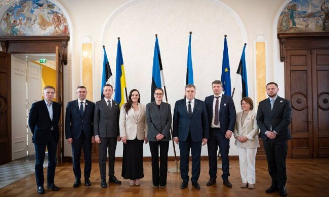 Юлія Свириденко на зустрічі в Таллінні з керівництвом Естонії