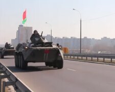 Військова техніка Білорусі. Фото: скріншот YouTube-відео