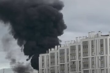 Вибух. Фото: скріншот YouTube-відео