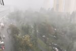 Ураган у Києві. Фото: скріншот YouTube-відео