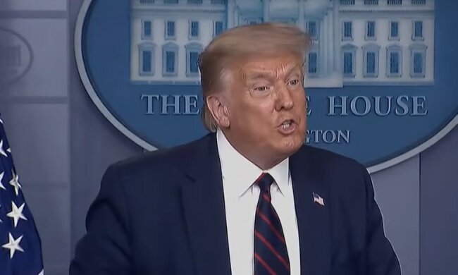 Дональд Трамп. Фото: скриншот Youtube