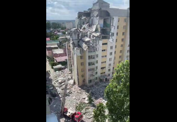 В Саратове мощный взрыв разнёс 10-этажный дом - видео