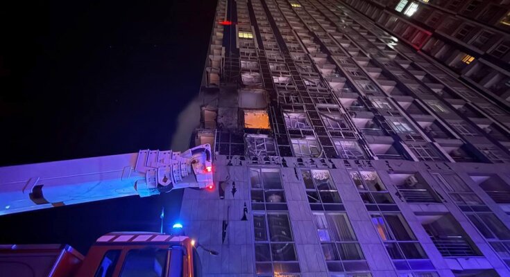 Ночь ада в Киеве: разрушены высотки, очень много погибших, столица без отопления - видео атаки