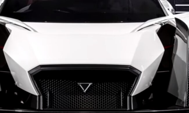 Новый суперкар. Фото: скриншот YouTube