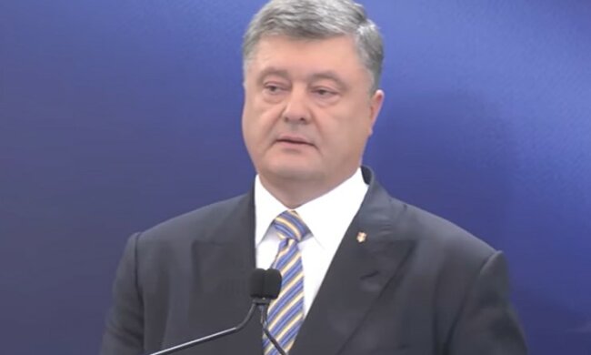 Петр Порошенко. Фото: скриншот YouTube
