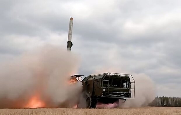 Запуск ракети "Іскандер". Фото: скріншот YouTube-відео