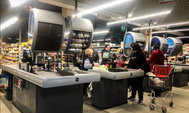 Супермаркет, АТБ, знижки на касах. Фото: Telegram