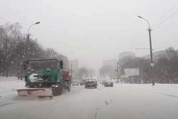 Снігопад. Фото: скріншот YouTube-відео
