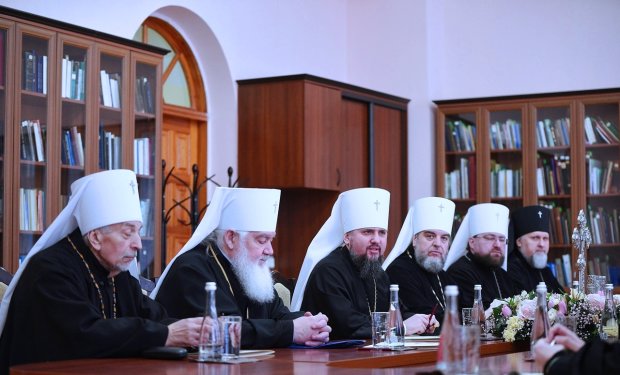 Заседание Священного Синода ПЦУ. Фото: pomisna.info