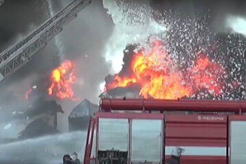 Пожарная в Украине. Фото: YouTube, скрин