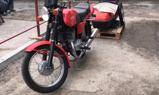 Jawa 350/638, скриншот YouTube