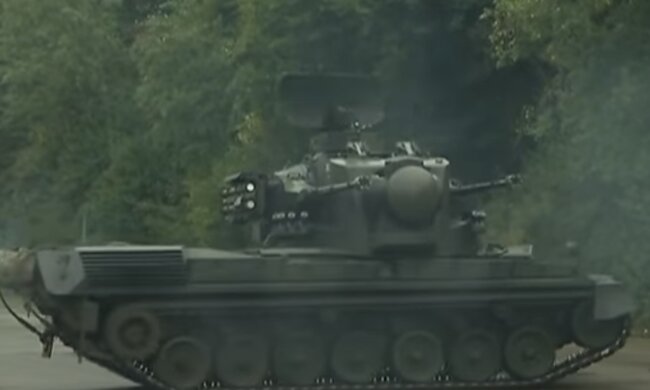 Зенітна самохідна установка "Gepard". Фото: скріншот YouTube-відео