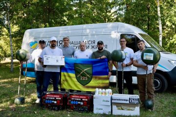 225-й ОШП тримає один із найважчих напрямків фронту: БФ «Надія» та Валерій Дубіль посилюють полк Олега Ширяєва