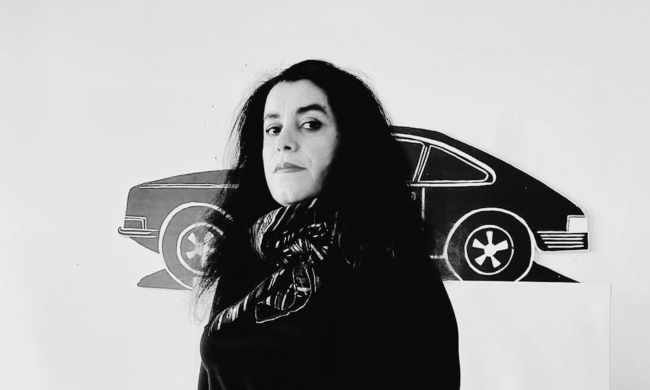 Маржан Сатрапи, франко-иранская художница и автор графического романа «Персеполис»