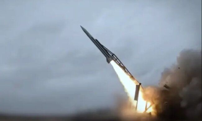 Українська балістична ракета. Фото: Telegram