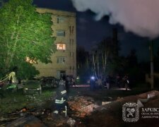 Последствия обстрела Харькова: поврежденные дома