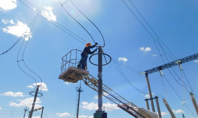 Ремонт ЛЕП. Фото: Telegram