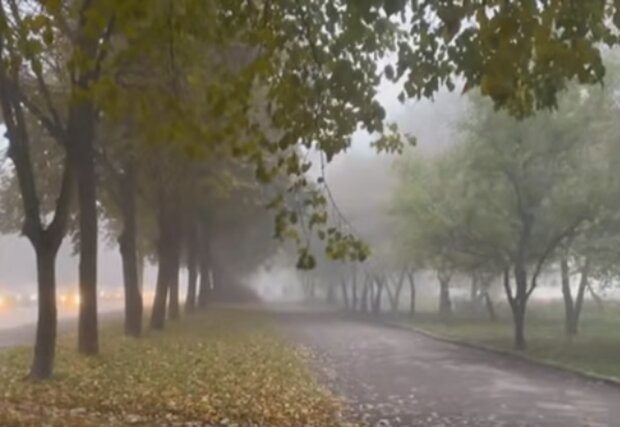 Погода восени. Фото: скріншот YouTube-відео