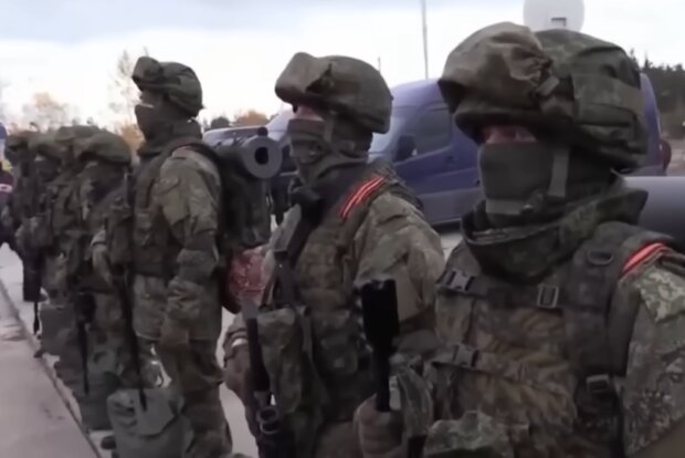 Військові росії. Фото: скріншот YouTube-відео