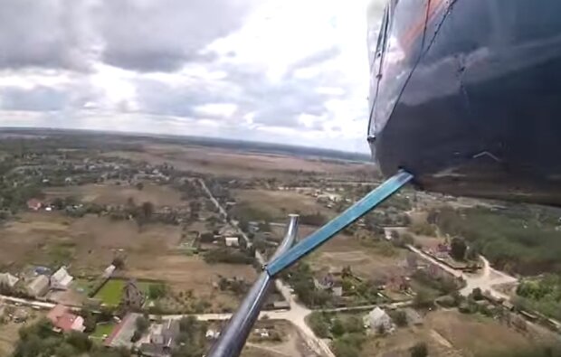 В России упал вертолет. Фото: скрин YouTube