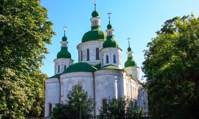 Кирилівська церква у Києві. Фото: скріншот YouTube-відео
