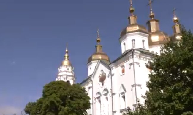 Монастырь в Полтаве. Фото: скриншот YouTube-видео
