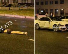 Наїзд на двох дівчат у Харкові