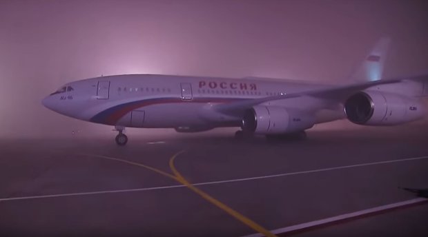ЧП с самолетом Путина. Фото: Segodnya.ua