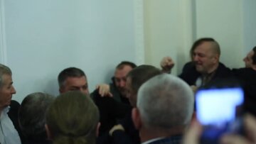 В парламенте снова подрались депутаты, фото - Андрей Якобчук