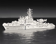 Бойцы ГУР атаковали военный корабль рф - видео