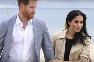 Принц Гарри и его жена, американская актриса Меган Маркл, скриншот YouTube