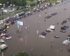 Потоп в Москве. Фото: скриншот YouTube