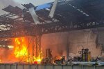 Депо Нової пошти у Харкові після удару дронів
