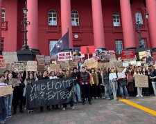 «Відсторонити Бугрова!»: як у Києві проходила масштабна акція студентського самоврядування