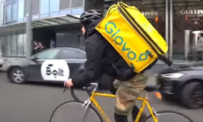 В Glovo могут прекратить доставку. Фото: скриншот YouTube