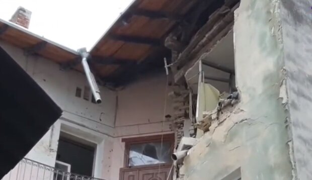 Во Львове произошел взрыв в жилом доме. Фото: скриншот Youtube-видео