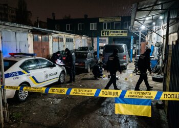 поліція Київ місце злочину СТО