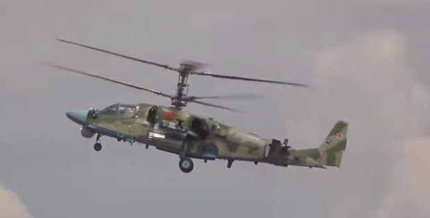 Гелікоптер Ка-52. Фото: скріншот YouTube-відео