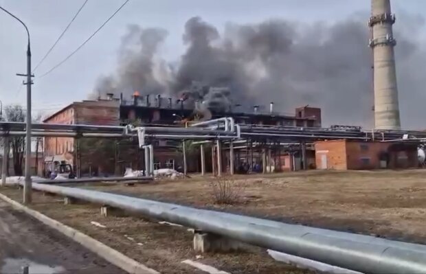 Під мoсквoю вoгнянa НП: гopить вeличeзний eнepгooб'єкт - кaдpи