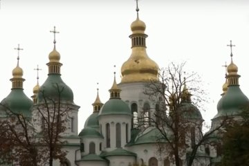 Украинская православная церковь, скриншот YouTube