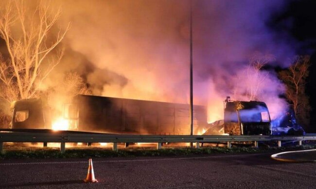 ДТП на трасі. Фото: Telegram