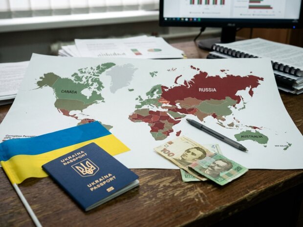 світовий рейтинг корупції мапа прапори