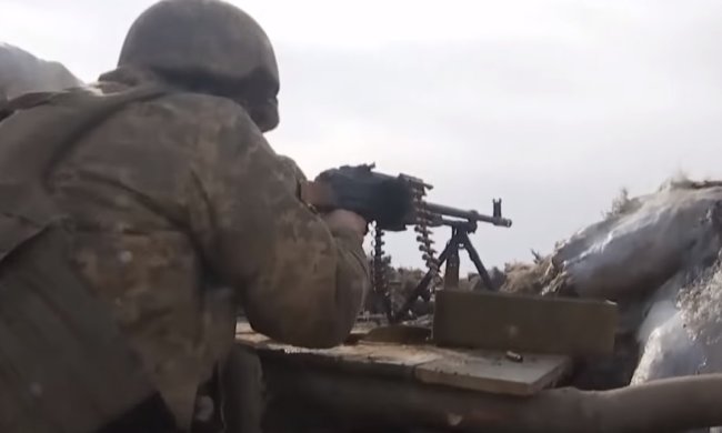 Война на Донбассе. Фото: ТСН, скрин