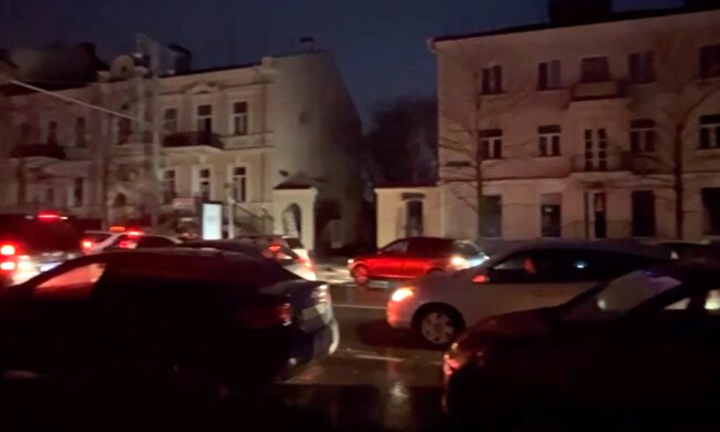 Блэкаут в Крыму. Фото: Скрин видео Думскя