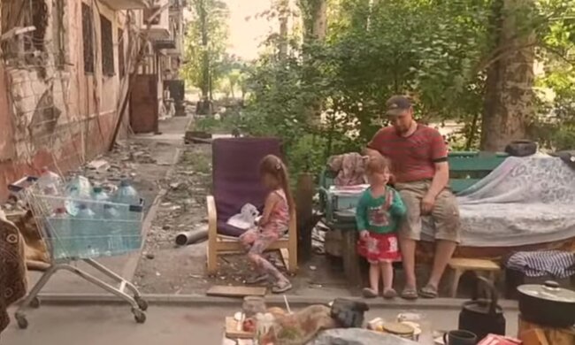 Діти на окупованих територіях. Фото: скріншот YouTube-відео