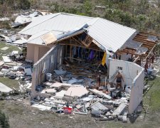 Ущерб от урагана Дориан