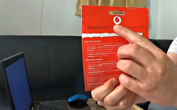 "Vodafone". Фото: скріншот Youtube-відео