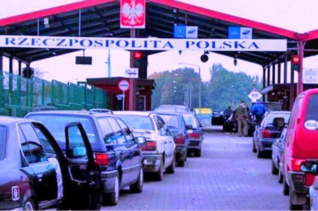 Украино-польская граница. Фото: скриншот YouTube