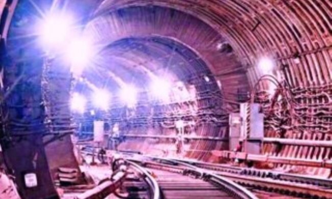 Тунель метро. Фото: пресслужба метрополітену