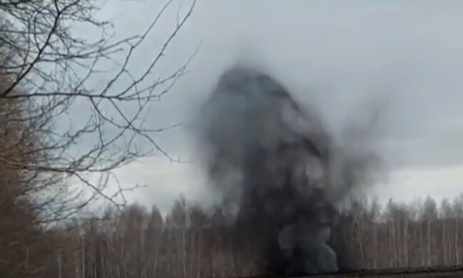 Взрыв. Фото: скриншот YouTube-видео